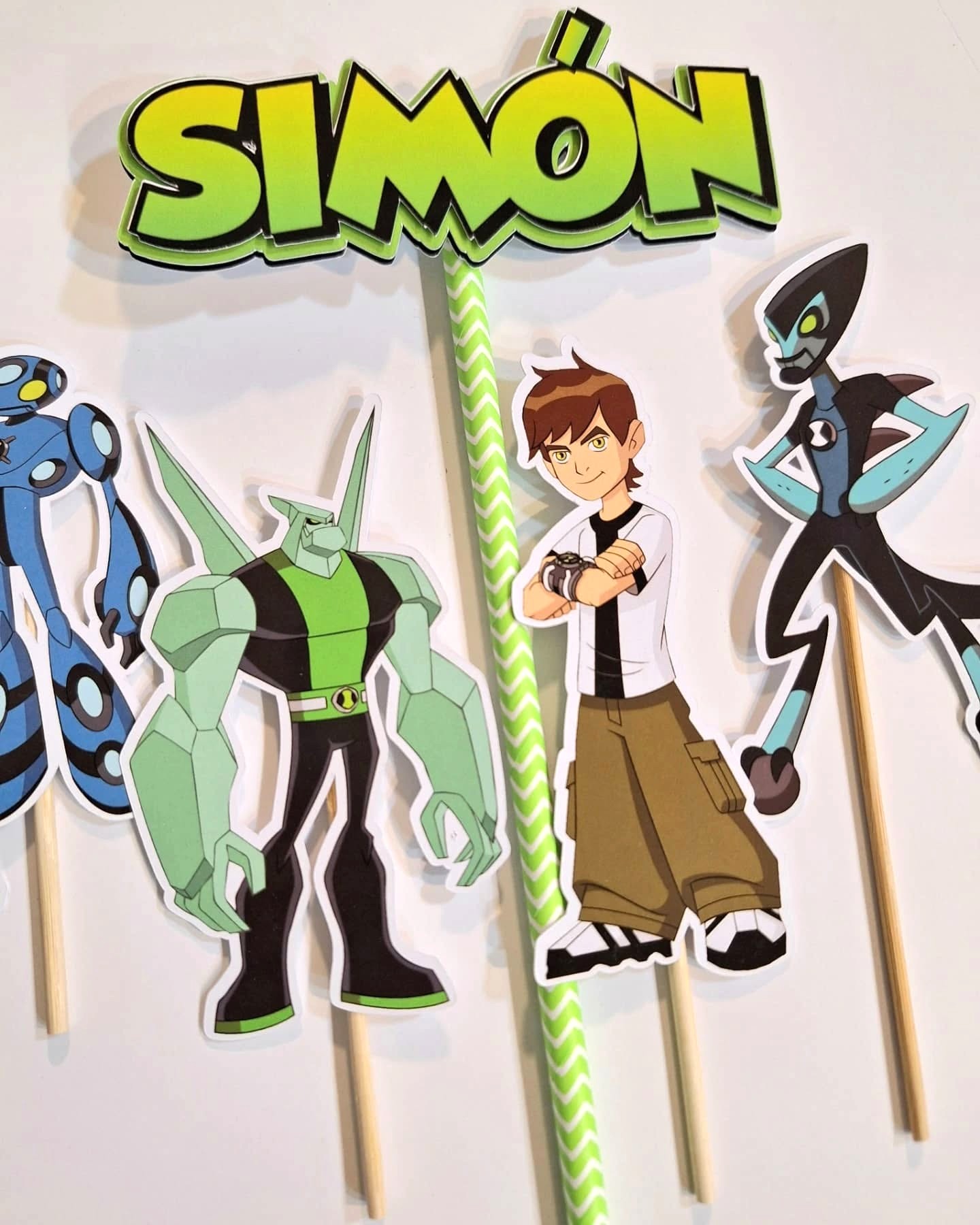 Topper de torta personalizado de BEN 10 - Imagen 4