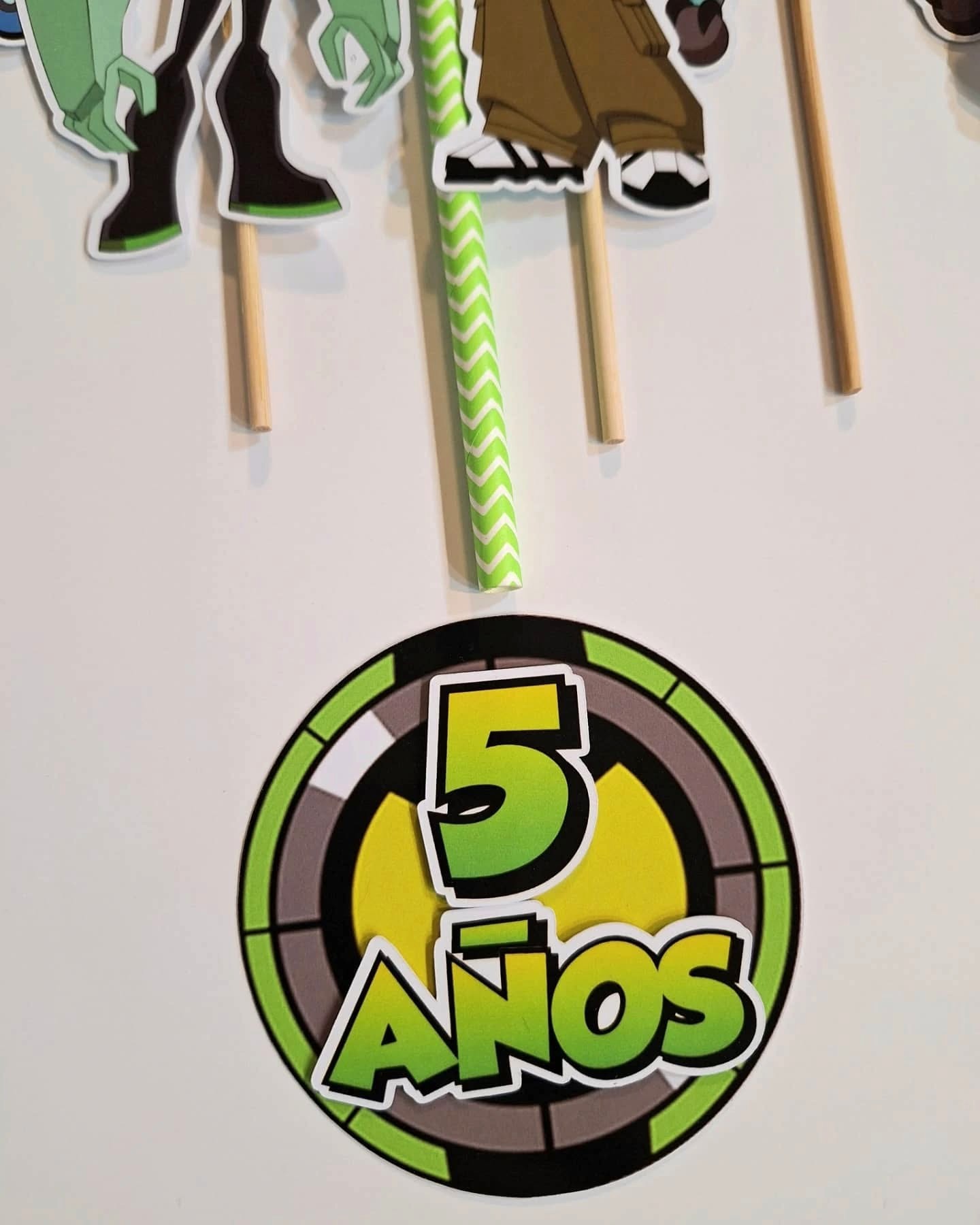Topper de torta personalizado de BEN 10 - Imagen 2